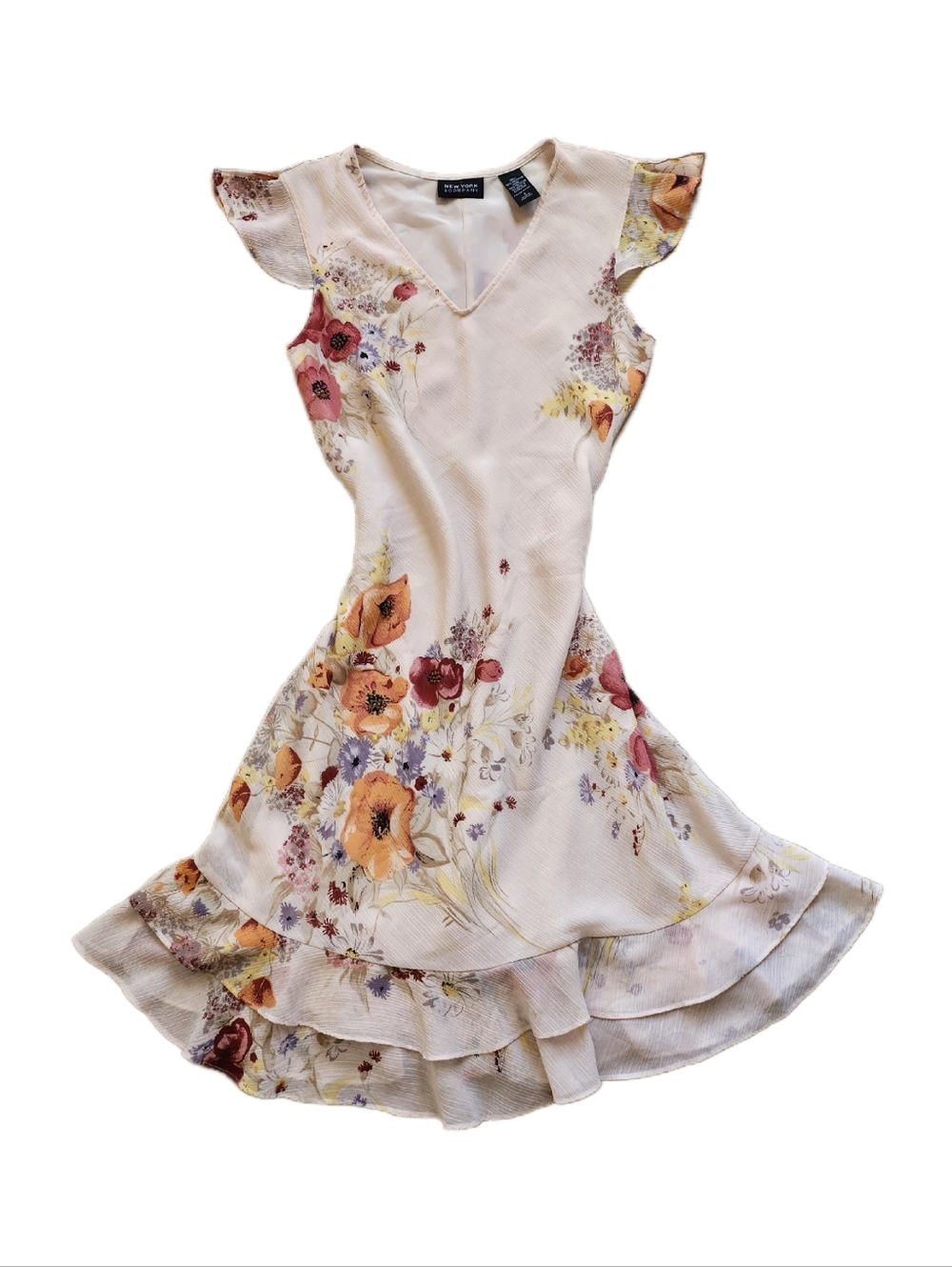 Vintage Beaded Midi Dress